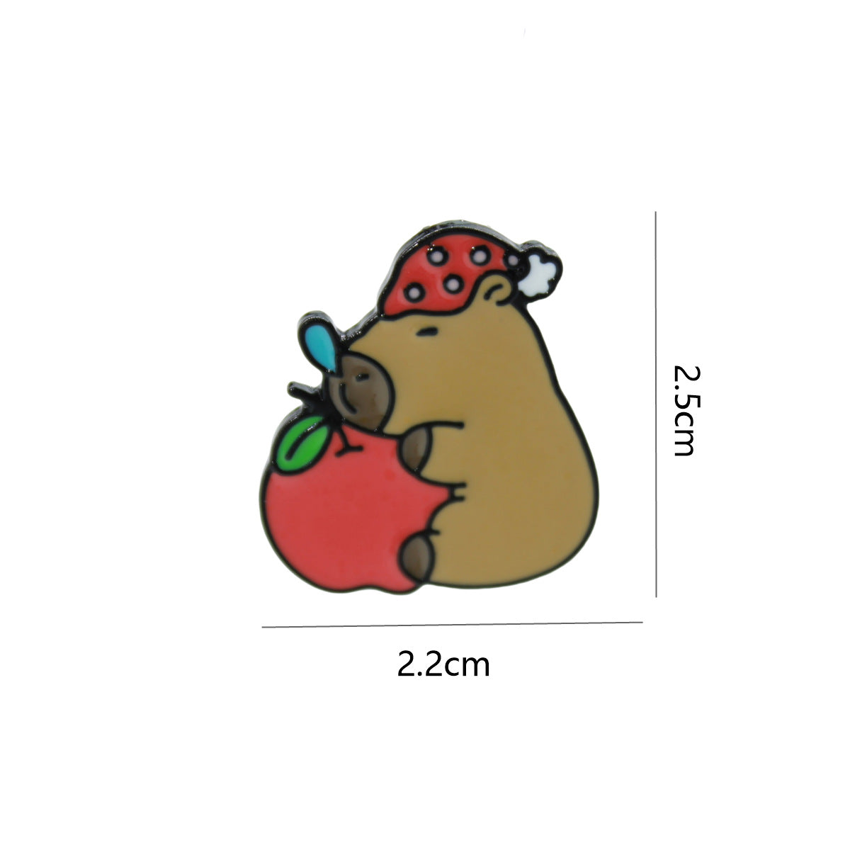 Pines de Capybara Manzana