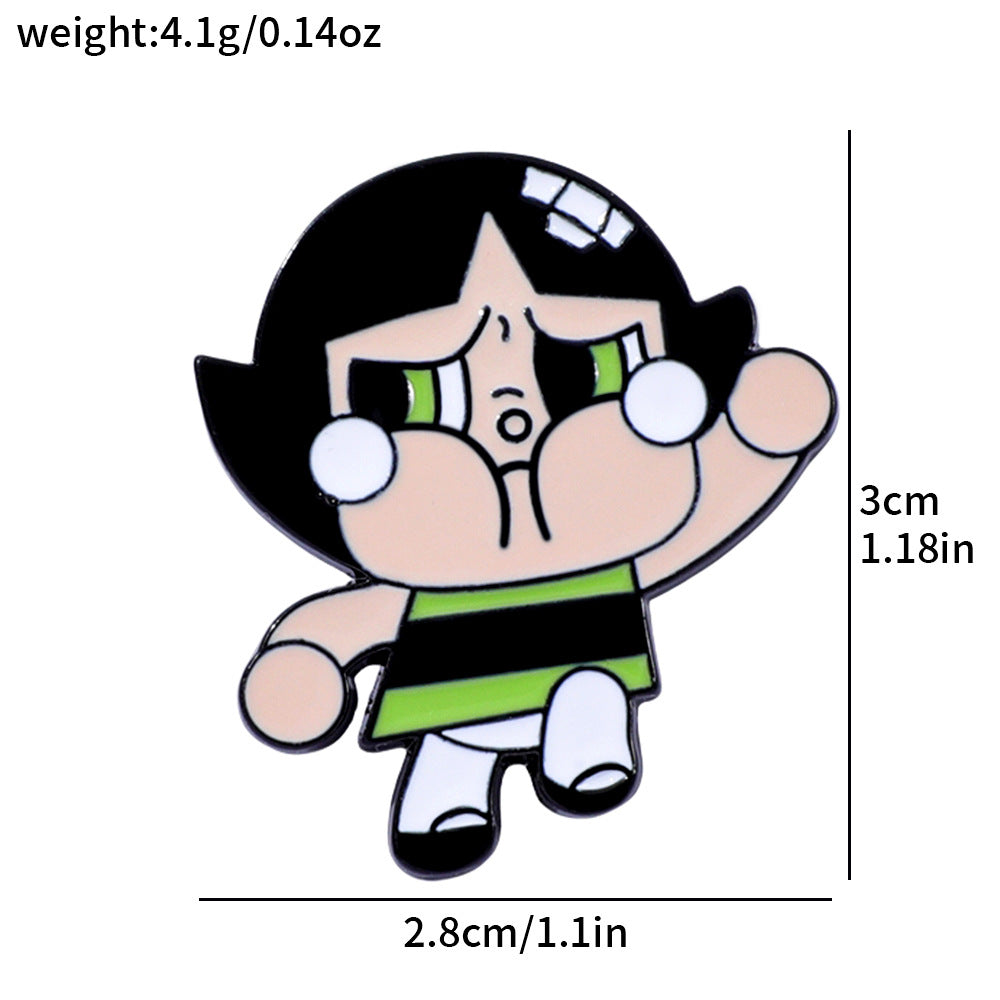 Pines de CryBaby - Chicas Superpoderosas