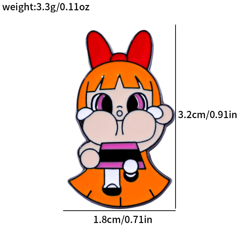 Pines de CryBaby - Chicas Superpoderosas