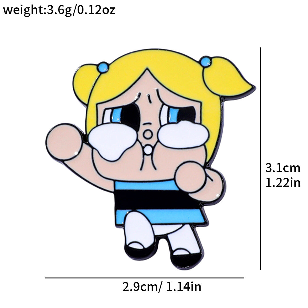 Pines de CryBaby - Chicas Superpoderosas