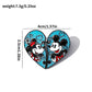 Pines de Mickey y Minnie Corazón