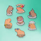 Pines de Capybara Frases