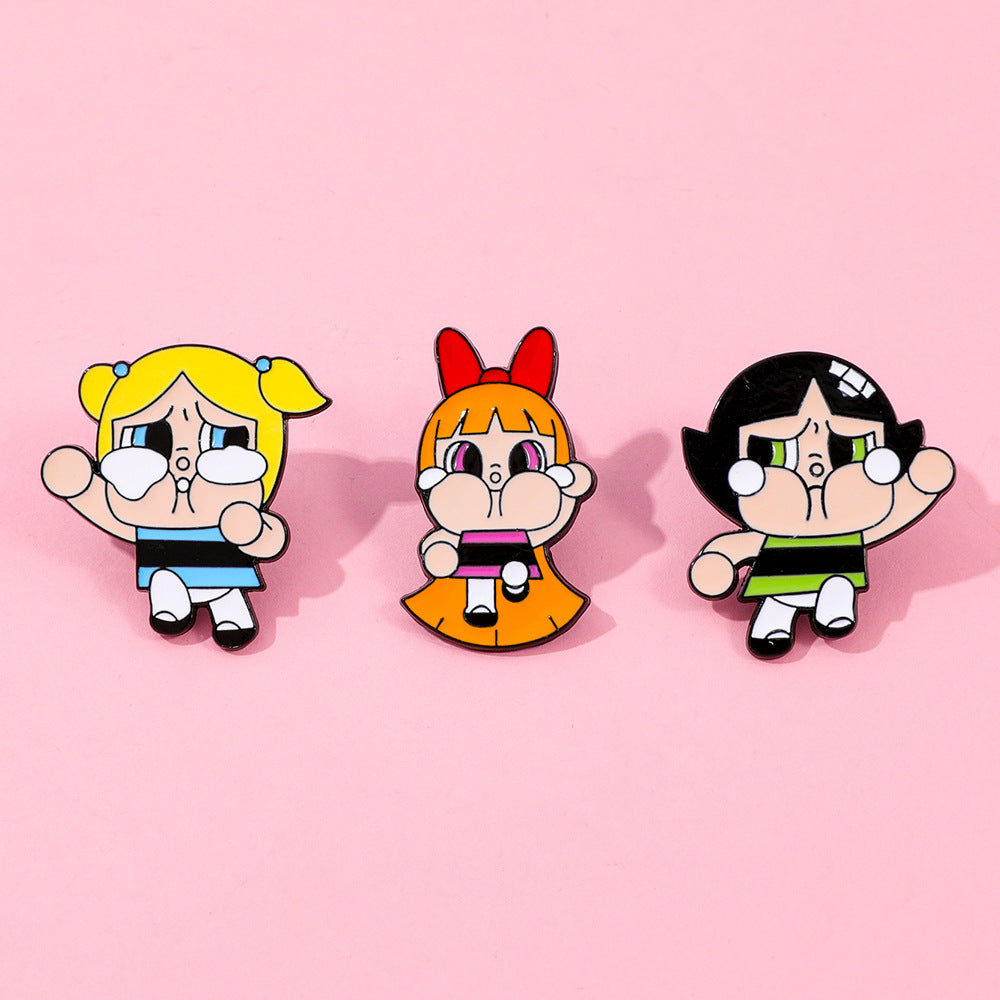 Pines de CryBaby - Chicas Superpoderosas