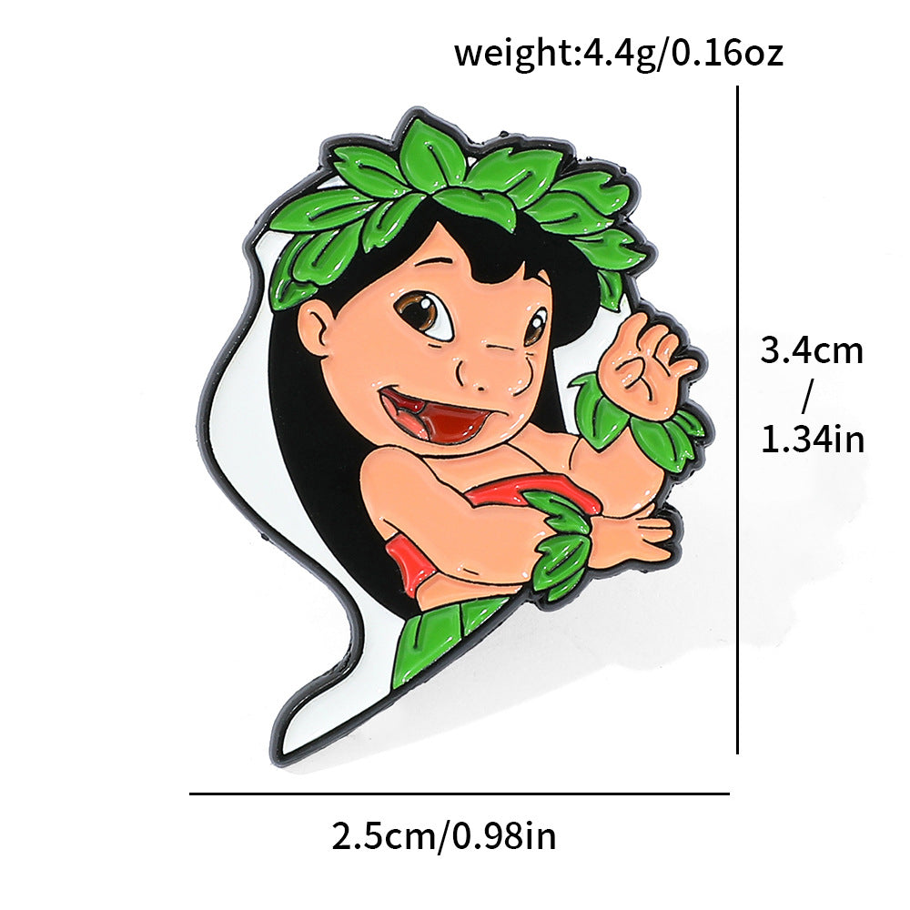 Pines de Lilo y Stitch Corazón