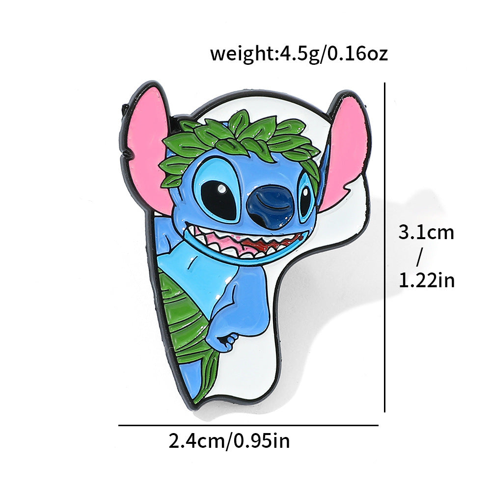 Pines de Lilo y Stitch Corazón